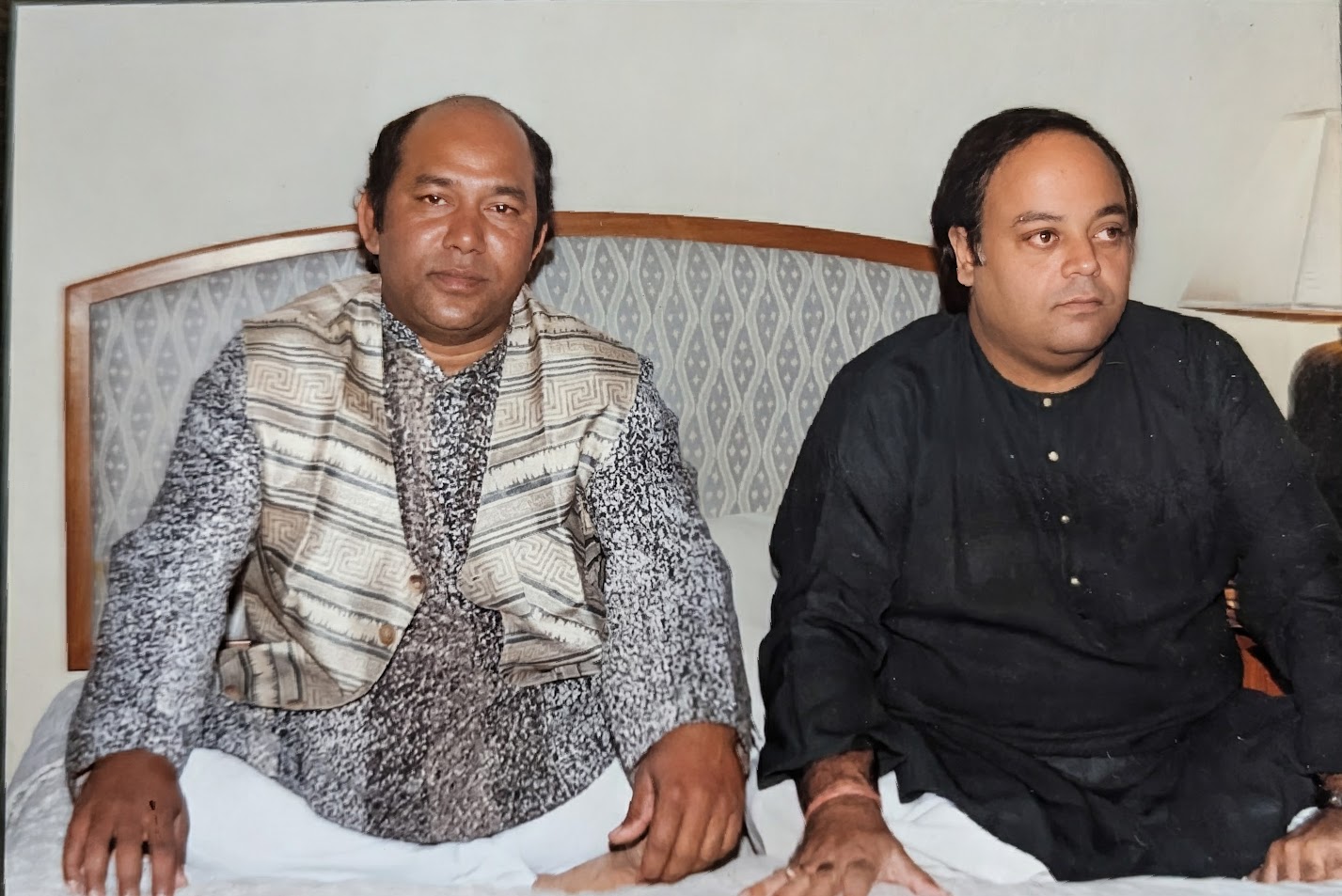 With Ustad Sabir Khan
